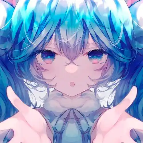 动漫女头初音未来系列动漫女生头像