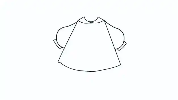 上衣的简笔画怎么画上衣简笔画步骤