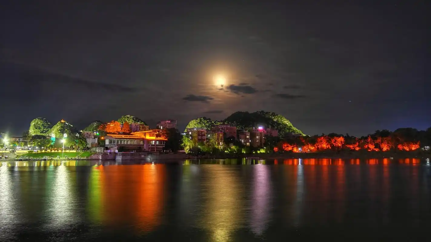 如梦桂林夜 - 花粉随手拍夜景 花粉俱乐部