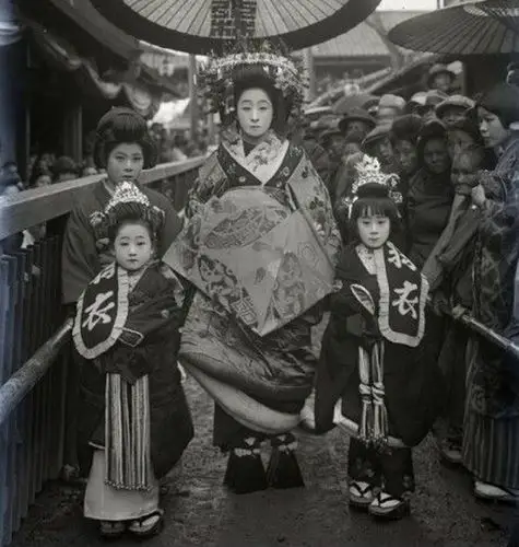 日本古代的艺伎文化,这些被称为花魁的女神!