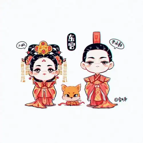 东宫>q版李承鄞小枫