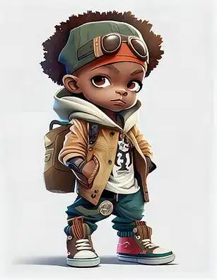 当前位置:>数字艺术>ai平面元素>人物>嘻哈小孩ip头像插画324_417竖版