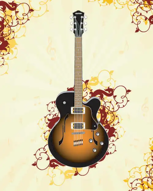 吉他音乐背景图片背景素材背景吉他音乐音乐类素材