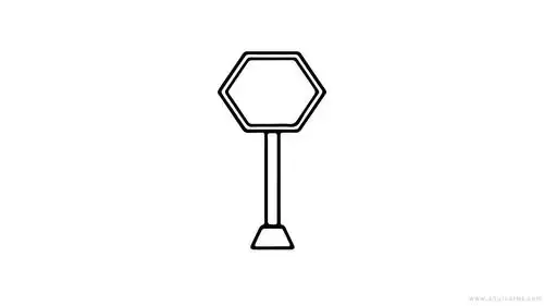 交通安全标志简笔画怎么画交通安全标志简笔画图片大全