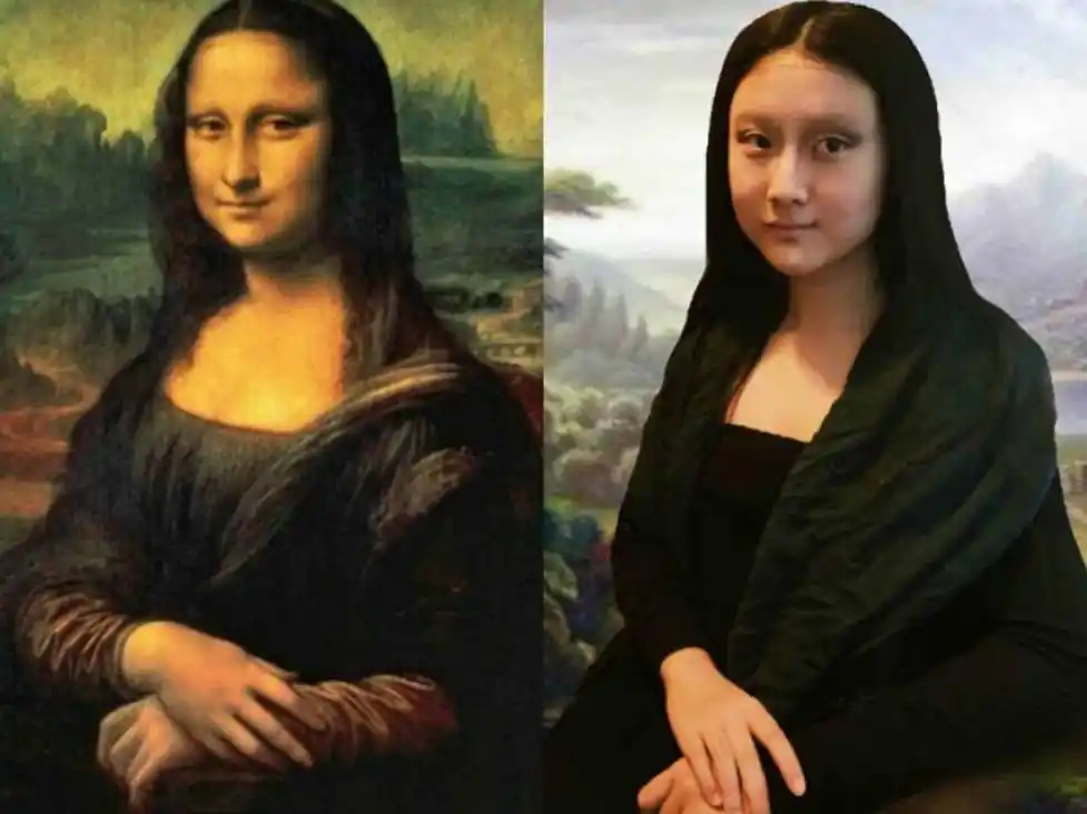 也适当安排了美育课程,举行了一次"名画模仿"的真人秀活动