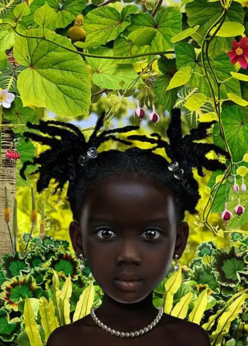 ruud van empel高端的黑人小孩人像摄影