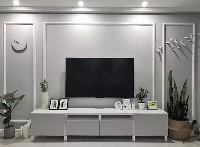 还在头疼电视背景墙怎么装?那是因为你没看过别人家的!