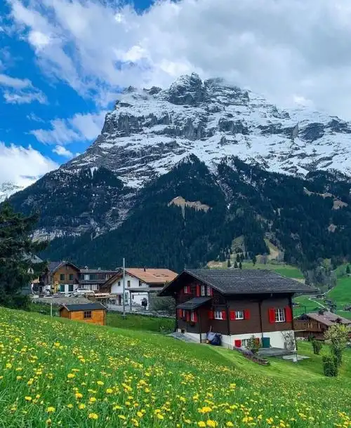 瑞士,至身浪漫童话中.