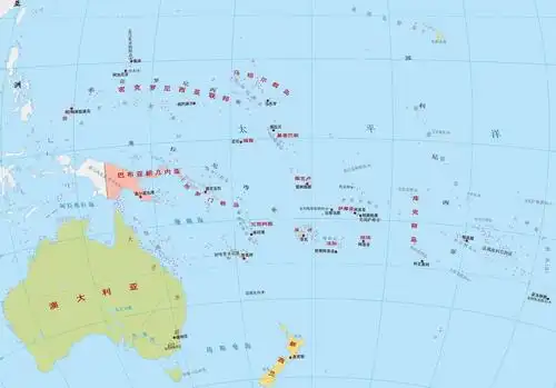 大洋洲总共有多少个国家原来除澳大利亚外还有十五个岛屿国家