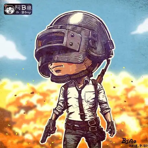 阿b崽——绝地求生|动漫|单幅漫画|bjao - 原创作品 - 站酷 (zcool)