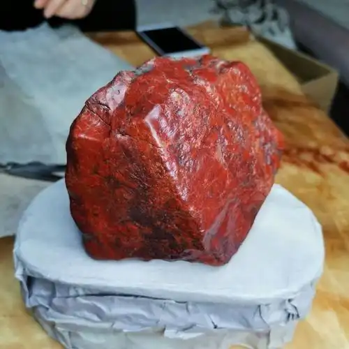 火星伊丁陨石原石摆件天红伊丁宇宙天外来客火流星陨石原石sn7277 145