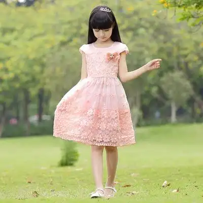 小女孩夏天穿的裙子5公主裙10-11岁8小孩3女童4儿童6连衣裙7长裙9