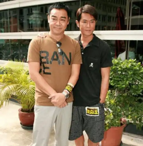 古天乐刘青云古天乐刘青云两人同框