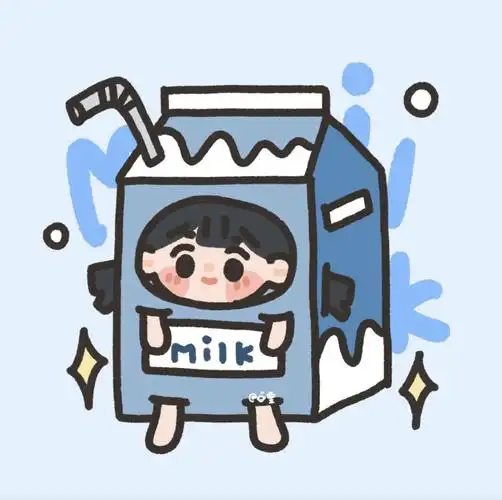 甜品饮料系列女生可爱头像