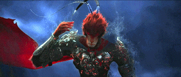 二次元卡通动漫大圣归来孙悟空gif动图_动态图_表情包下载_soogif