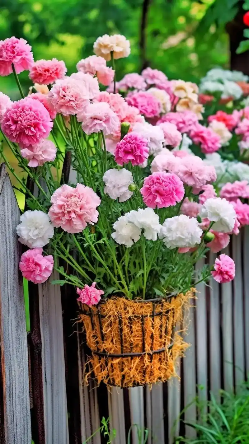 康乃馨的花语:温馨,温暖的爱,魅力和尊敬.#好看的花一定要分 - 抖音