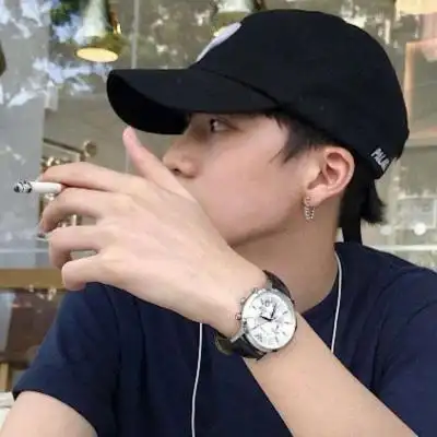 高清帅气的男头戴帽子头像冷酷霸气图片