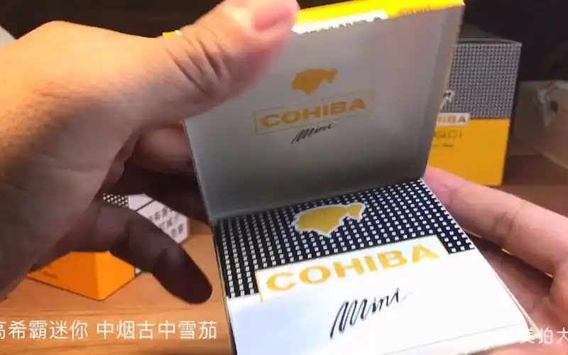 高希霸迷你雪茄开箱实况 cohiba mini