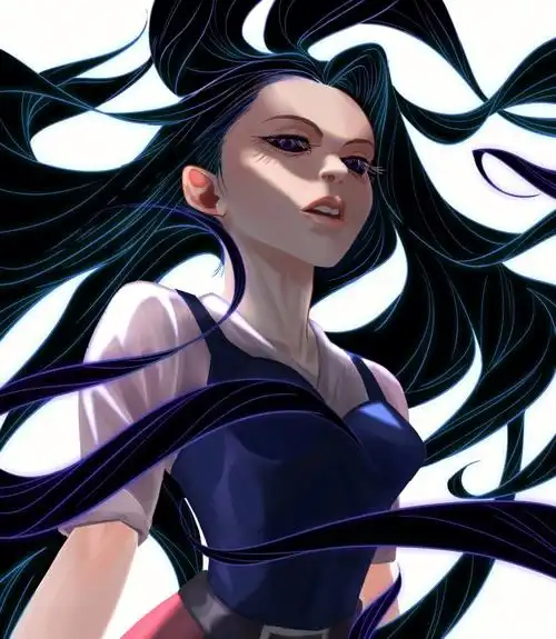 一组暗黑系超酷的插画60