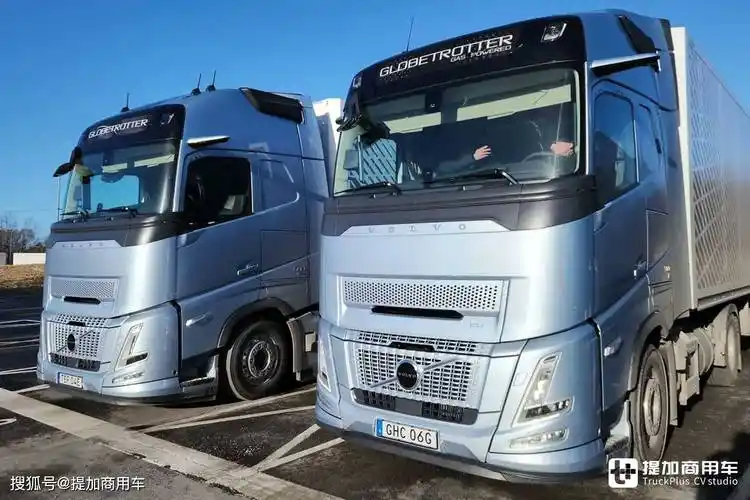 重夺欧卡马力王之宝座!沃尔沃全新fh16 aero牵引车实拍,配置真强