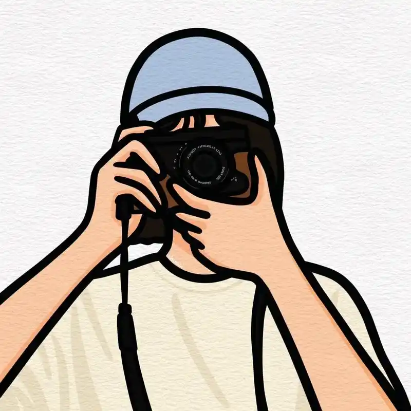 短发女生手绘头像合集