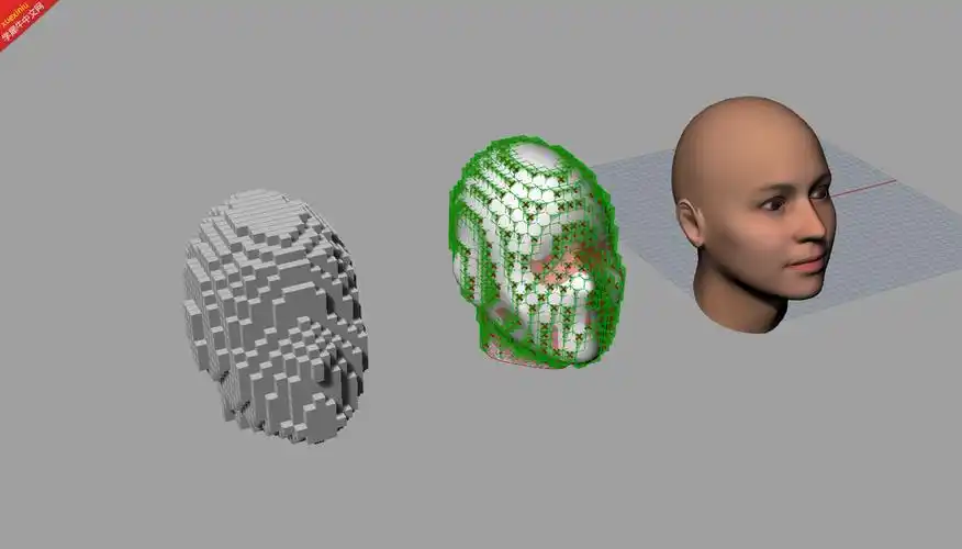 用grasshopper实现像素人脸