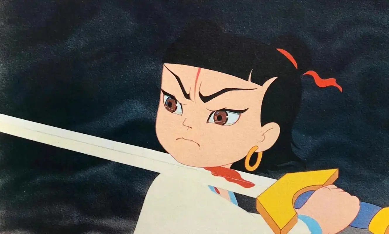 动漫 #色彩 #古风 #哪吒 - 抖音