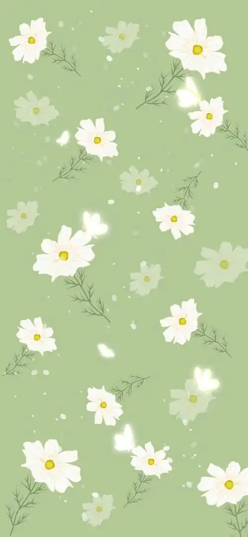 在海底也要望月『绿色 护眼 手机 无水印壁纸』#小清新壁纸#07#聊天