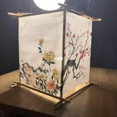 手工一次性筷子灯笼