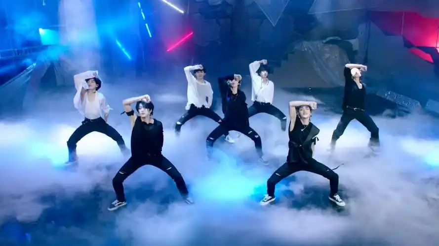 tnt时代少年团破风cover舞台mv练习室