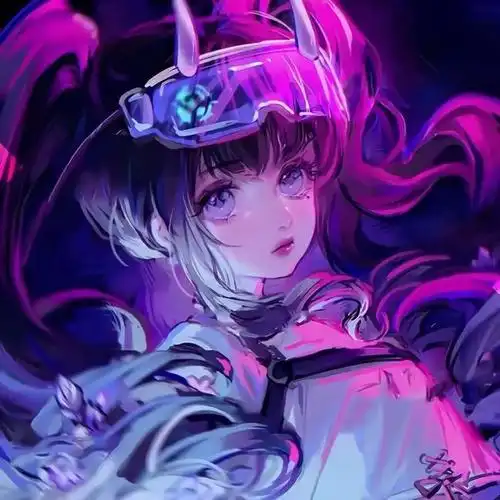 紫色动漫头像女可爱动漫头像女生温柔紫色