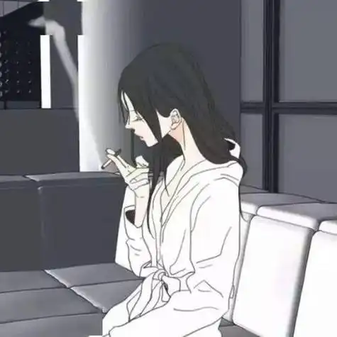 女生动漫抽烟头像图集 动漫头像图片大全 -【爱个性】