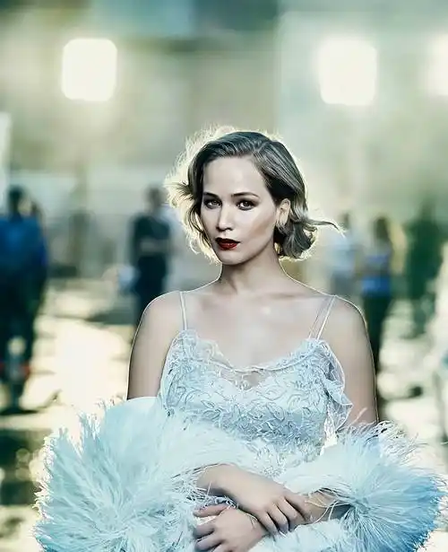 原创原创为艺术献身之美国好莱坞90后女星詹妮弗劳伦斯