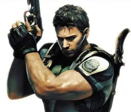 求游戏生化危机5中的男主人公克里斯的几张帅气图片