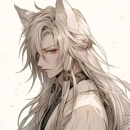 妖狐耳的帅男头像 二次元精品头像_公众_整理_内容