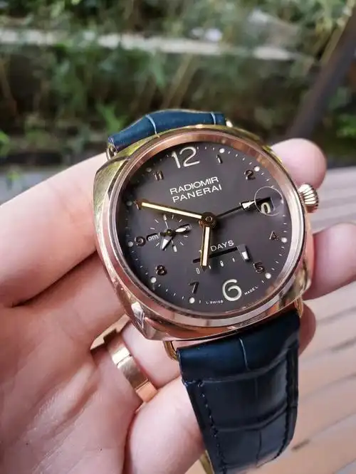 00538/00497沛纳海玫瑰金,手卷八日链,自动十日链,沛纳海颜值天花板