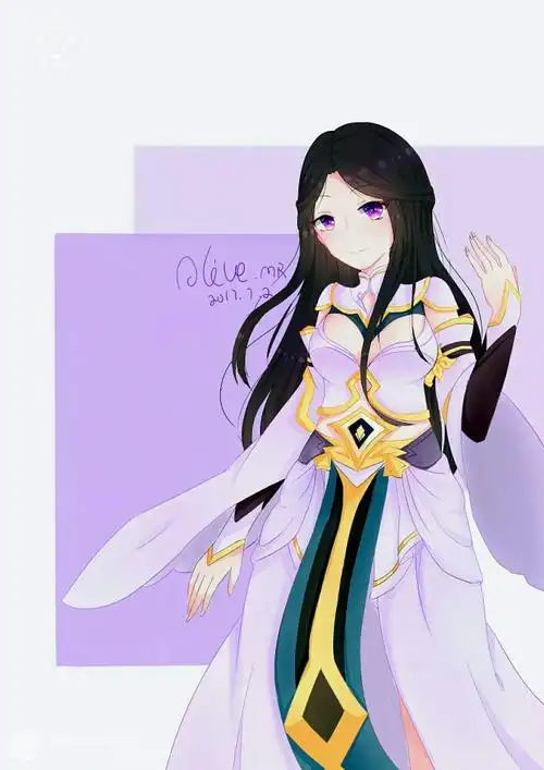 王者荣耀露娜 紫霞仙子