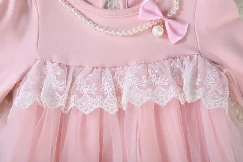 2015春季童装女童韩版珍珠公主裙衫外贸原单品质童装女童批发