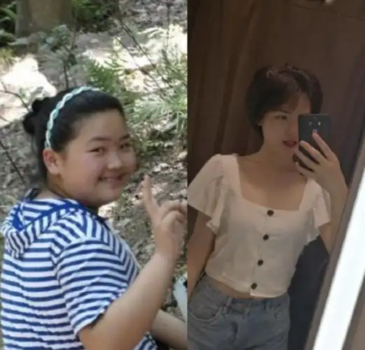 美女瘦身前后对比照曝光:你不瘦下来,永远不知道自己有多美!_减肥
