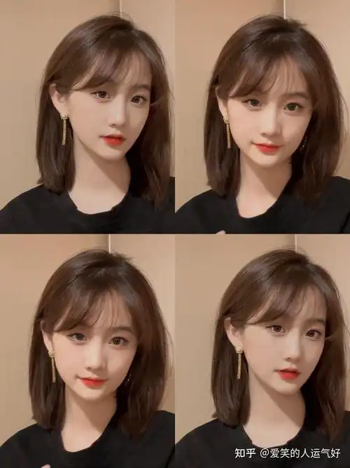 少女感齐肩"锁骨发"甜美减龄发型～ - 知乎