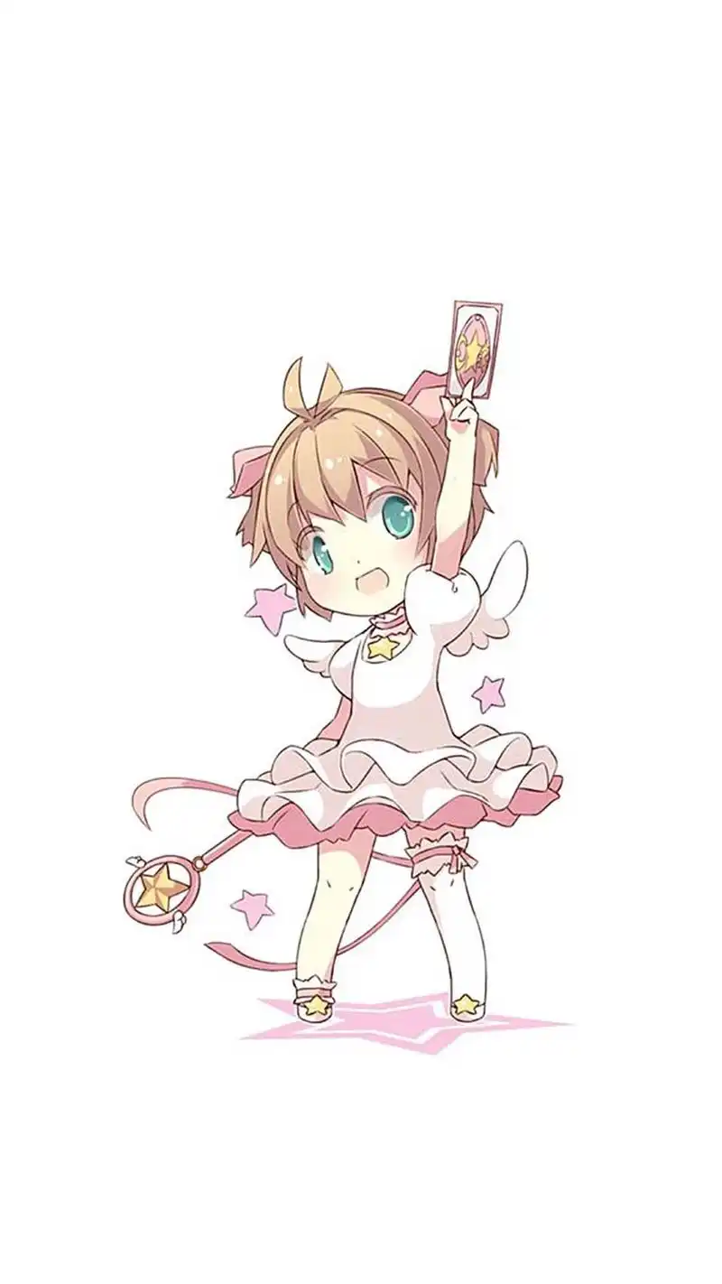 q版百变小樱动漫卡通高清手机壁纸图片