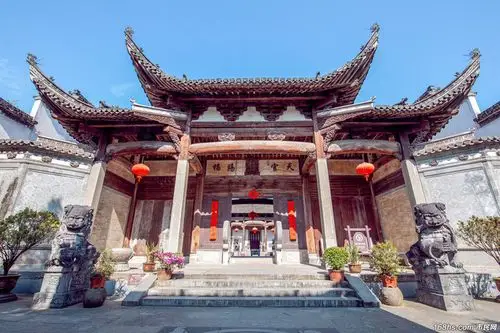 徽商大宅院明清建筑风格