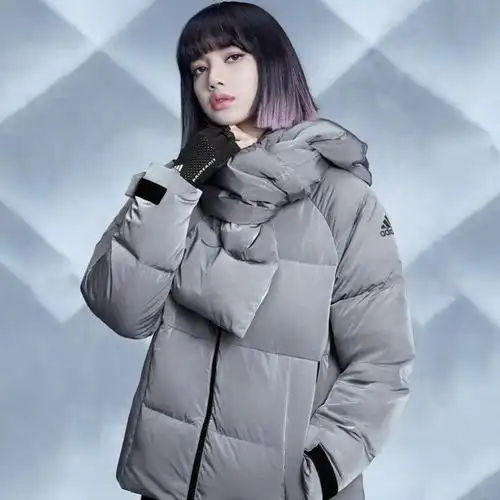 adidas阿迪达斯女运动休闲lisa同款保暖外套羽绒服 ft2534 ft2532