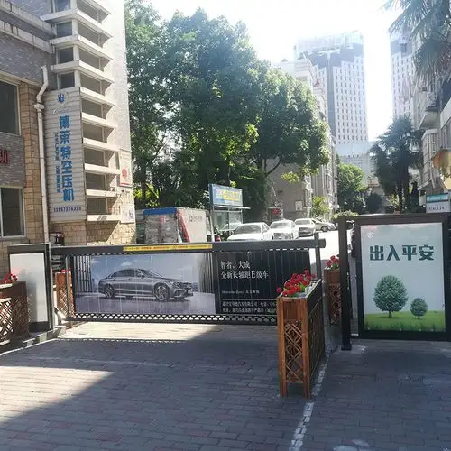 人行通道闸 小区人行通道广告门 智能广告门 智慧社区广告门-阿里巴巴