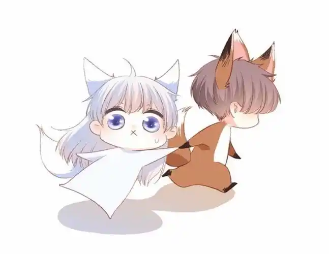 怦然心动卓一阳白泉q版图片呆萌卓一阳白泉壁纸