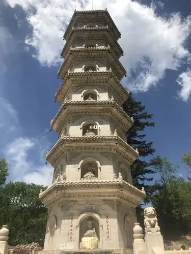 七佛寺内七佛塔