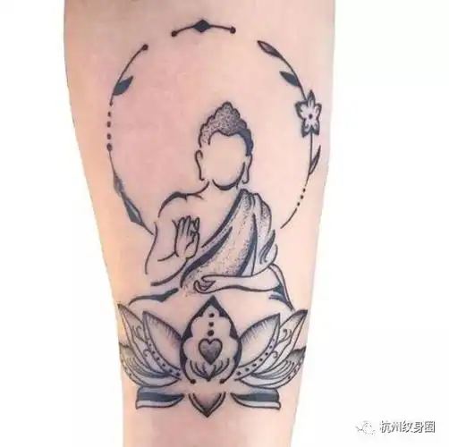 纹身素材佛教