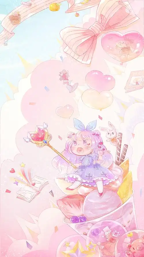 全民k歌插画背景