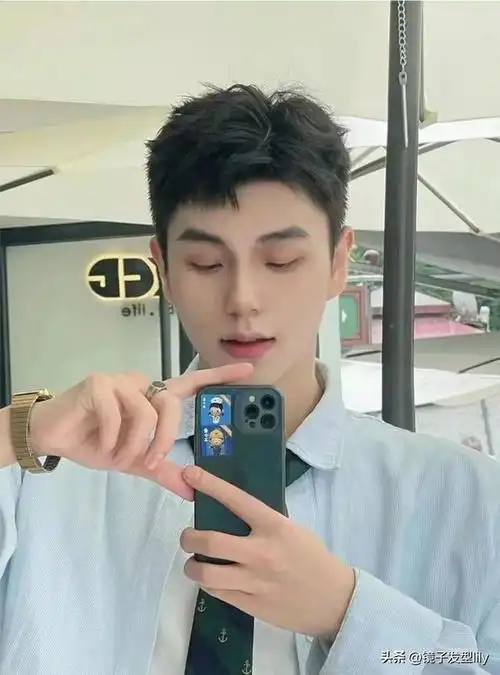 男生头发造型图片(最流行的三种男士发型)(7)