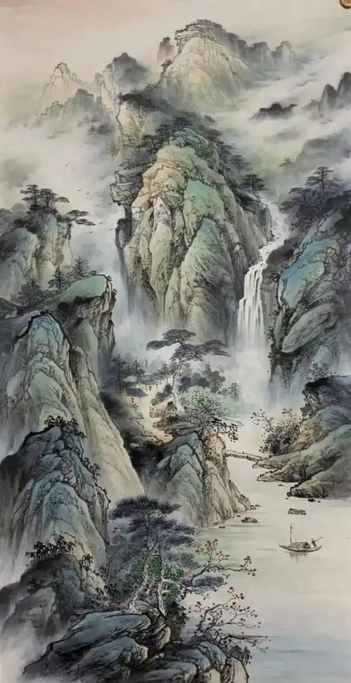 🍀名家丨中国水墨山水画创作精品 - 美篇